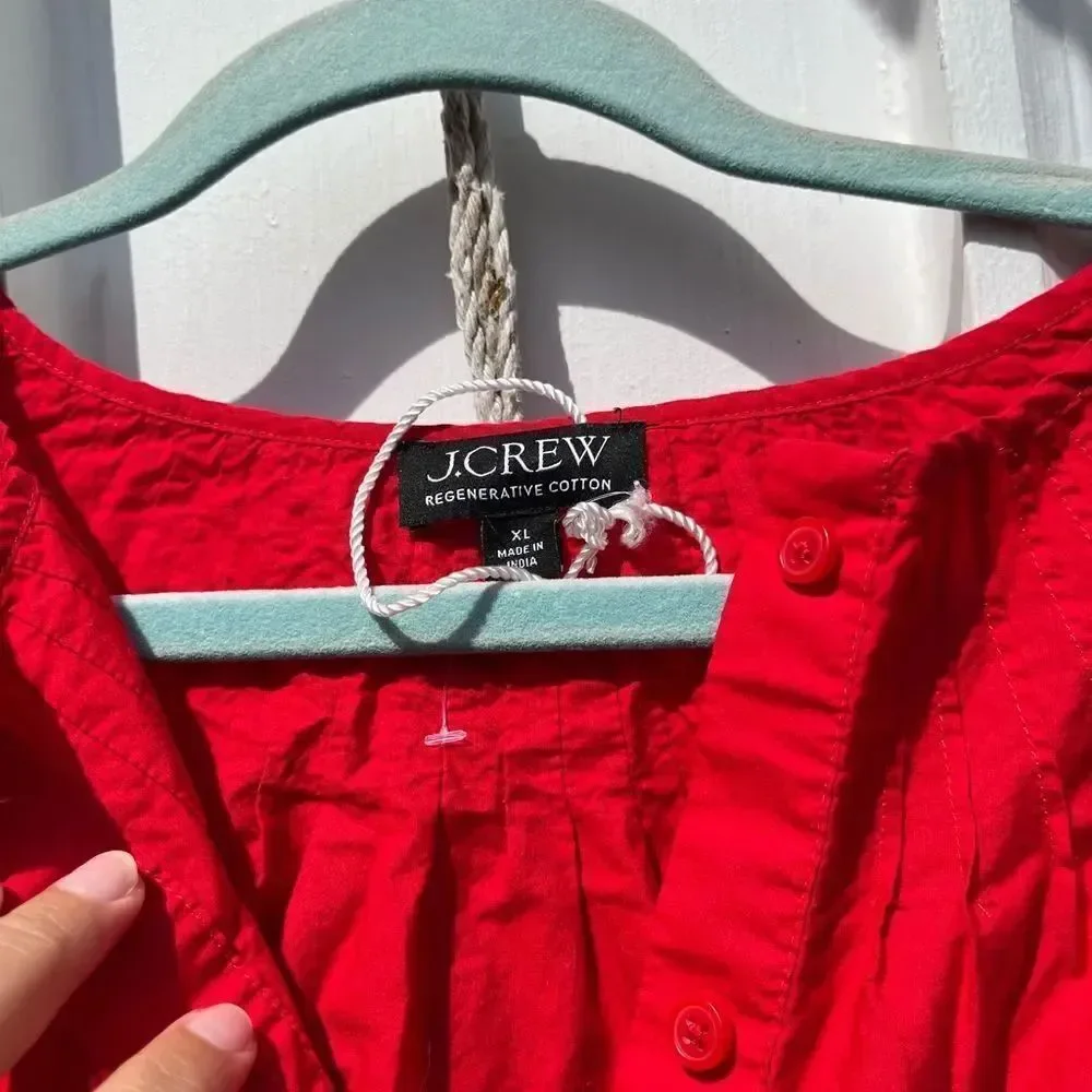 J Crew Cotton Eyelet Jolie Top